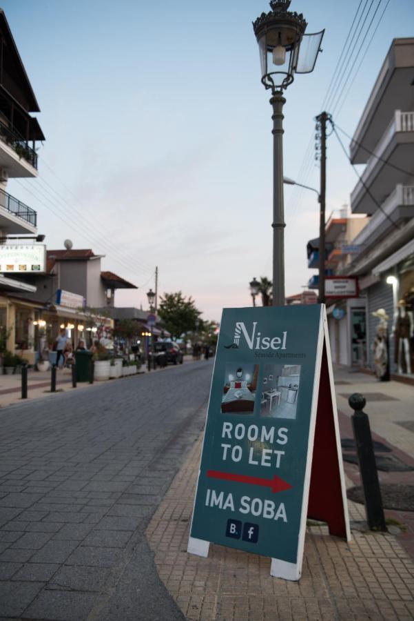 Nisel Seaside Lägenhet Paralía Exteriör bild